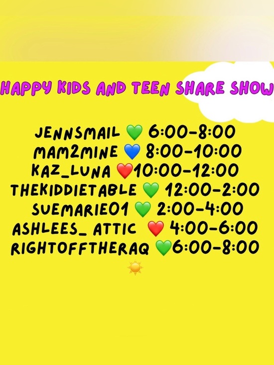 Other - Happy Kids and Teens Share Show